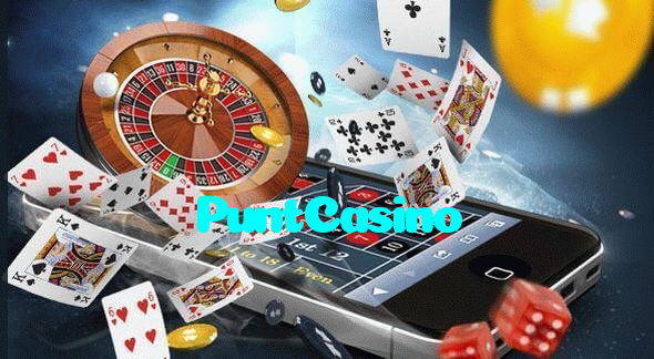 PuntCasino casino presented on mobile device in Pakistan with slots and live games